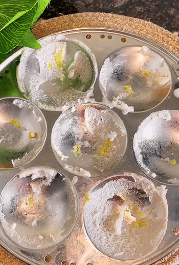 Silicone Idli Steamer Liners : Eco-Friendly & Mess-Free Cooking (Pack of 16)